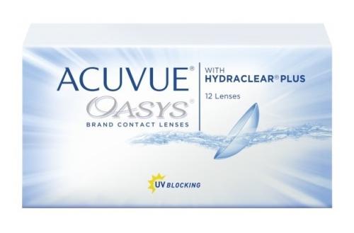 Acuvue, oasys, hydraclear, plus, 12