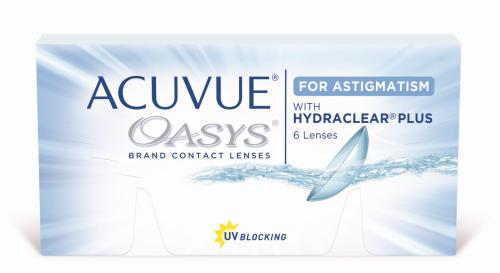 Oasys hydraclear plus astigmatism 6